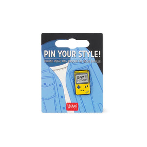 Legami - Game Lover Enamel Metal Pin - Pin Your Style!