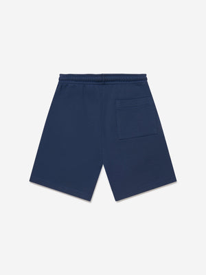 Myar Boys Cotton Logo Shorts in Navy