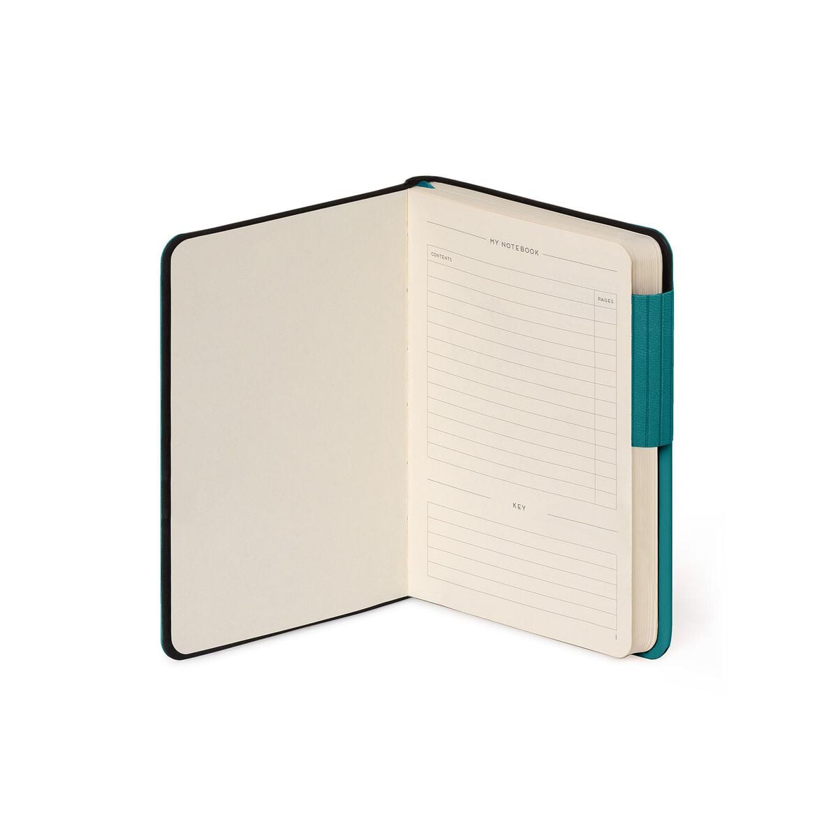 Legami - Çizgili Defter, Tek Renk Yumuşak Kapak - Malahit Yeşili - Benim Defterim