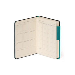 Legami - Çizgili Defter, Tek Renk Yumuşak Kapak - Malahit Yeşili - Benim Defterim