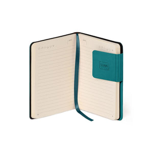 Legami - Çizgili Defter, Tek Renk Yumuşak Kapak - Malahit Yeşili - Benim Defterim