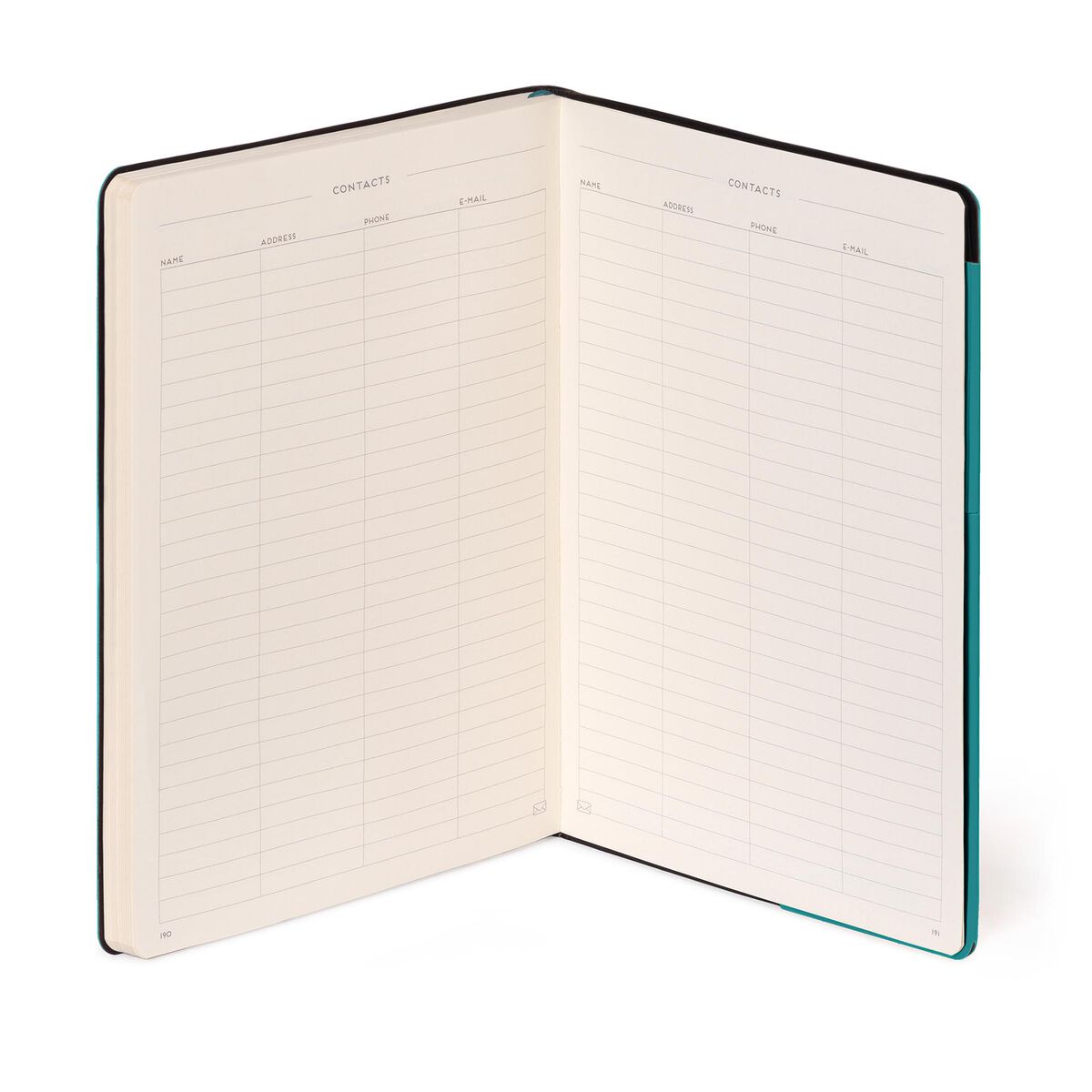 Legami - Malakit Yeşili Çizgili Monokrom Yumuşak Kapaklı Defter - Benim Defterim