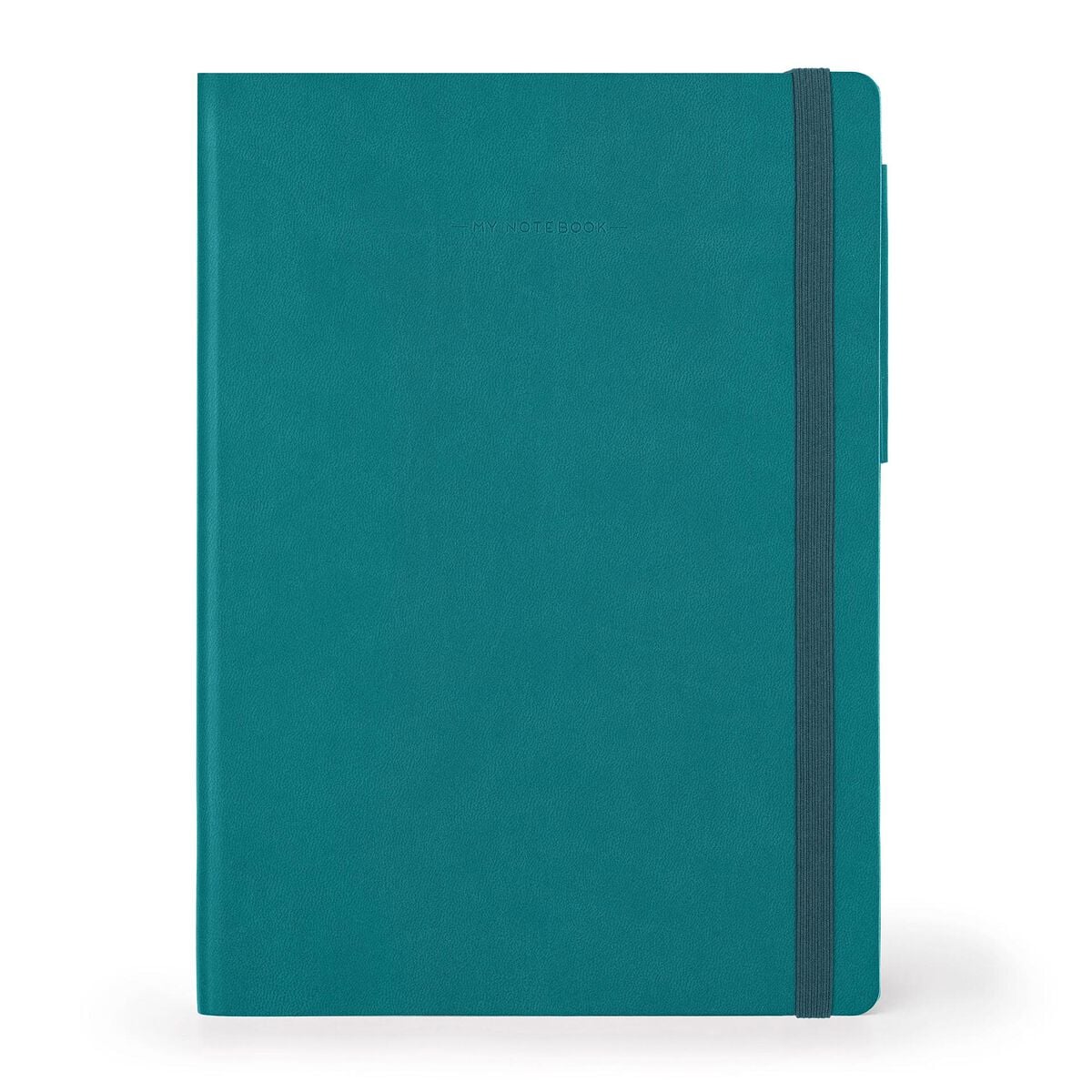 Legami - Defter ile Blank Pages ve Monochrome Yumuşak Kılıf - Malachite Green - My Defter