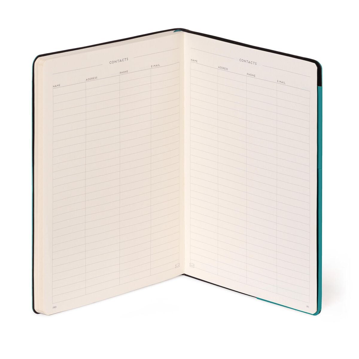 Legami - Defter ile Blank Pages ve Monochrome Yumuşak Kılıf - Malachite Green - My Defter