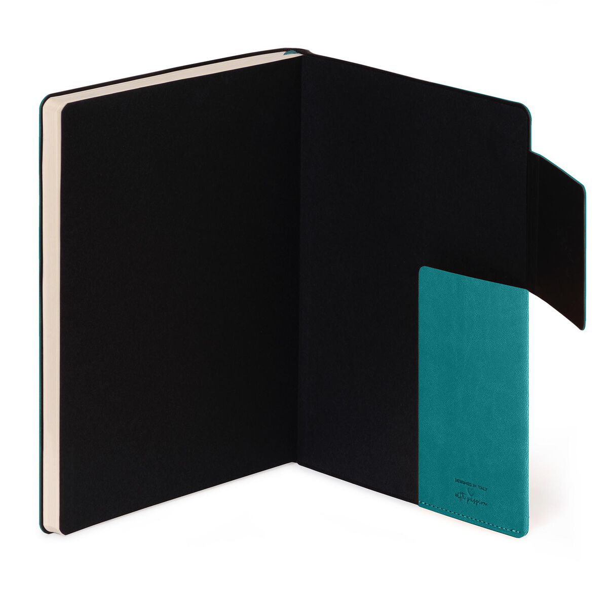 Legami - Defter ile Blank Pages ve Monochrome Yumuşak Kılıf - Malachite Green - My Defter