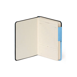 Legami - Lined Defter ile Monochrome Yumuşak Kılıf - Retro Blue - My Defter