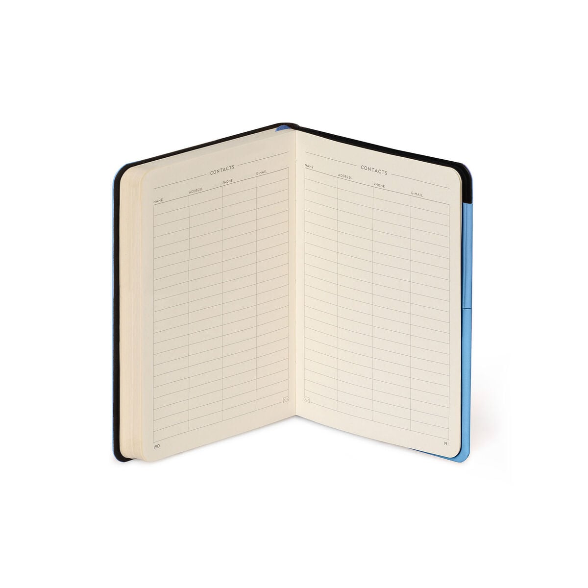 Legami - Lined Defter ile Monochrome Yumuşak Kılıf - Retro Blue - My Defter