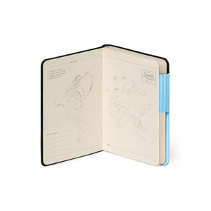Legami - Defter ile Blank Pages ve Monochrome Yumuşak Kılıf - Aura - My Defter