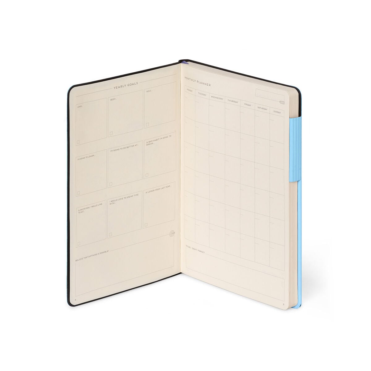 Legami - Lined Defter ile Monochrome Yumuşak Kılıf - Aura - My Defter