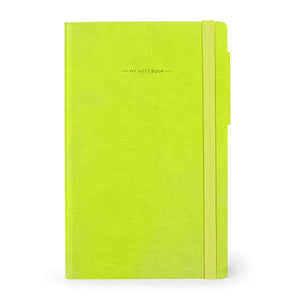 Legami - Chartreuse Çizgili Monokrom Yumuşak Kapaklı Defter - Benim Defterim