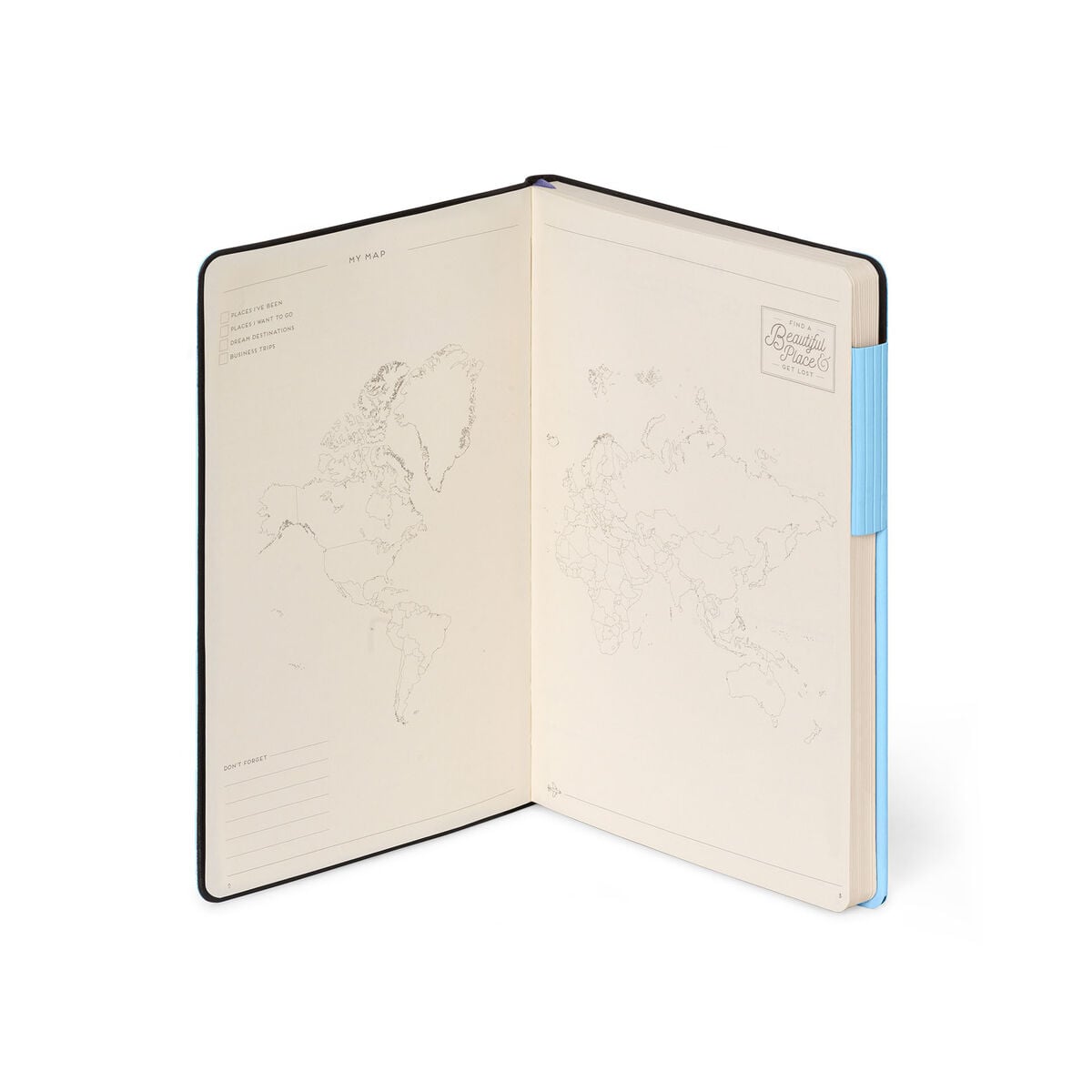 Legami - Defter ile Blank Pages ve Monochrome Yumuşak Kılıf - Aura - My Defter