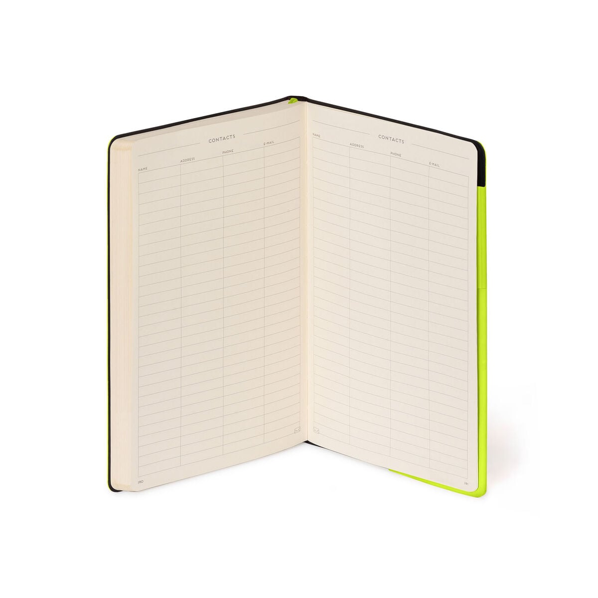 Legami - Defter ile Blank Pages ve Monochrome Yumuşak Kılıf - Chartreuse - My Defter
