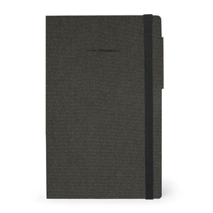 Legami - Defter ile Blank Pages ve Monochrome Yumuşak Kılıf - Deep Graphite - My Defter
