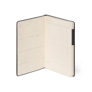 Legami - Defter ile Blank Pages ve Monochrome Yumuşak Kılıf - Deep Graphite - My Defter