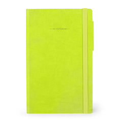 Legami - Noktalı Defter ve Tek Renkli Yumuşak Kapak - Koyu Sarı - Benim Defterim