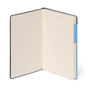 Legami - Lined Defter ile Monochrome Yumuşak Kılıf - Retro Blue - My Defter