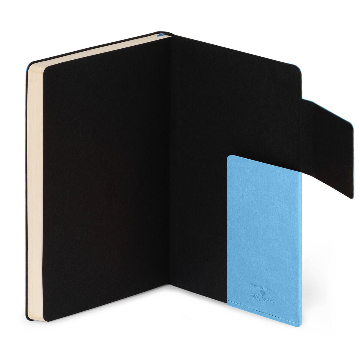 Legami - Lined Defter ile Monochrome Yumuşak Kılıf - Retro Blue - My Defter