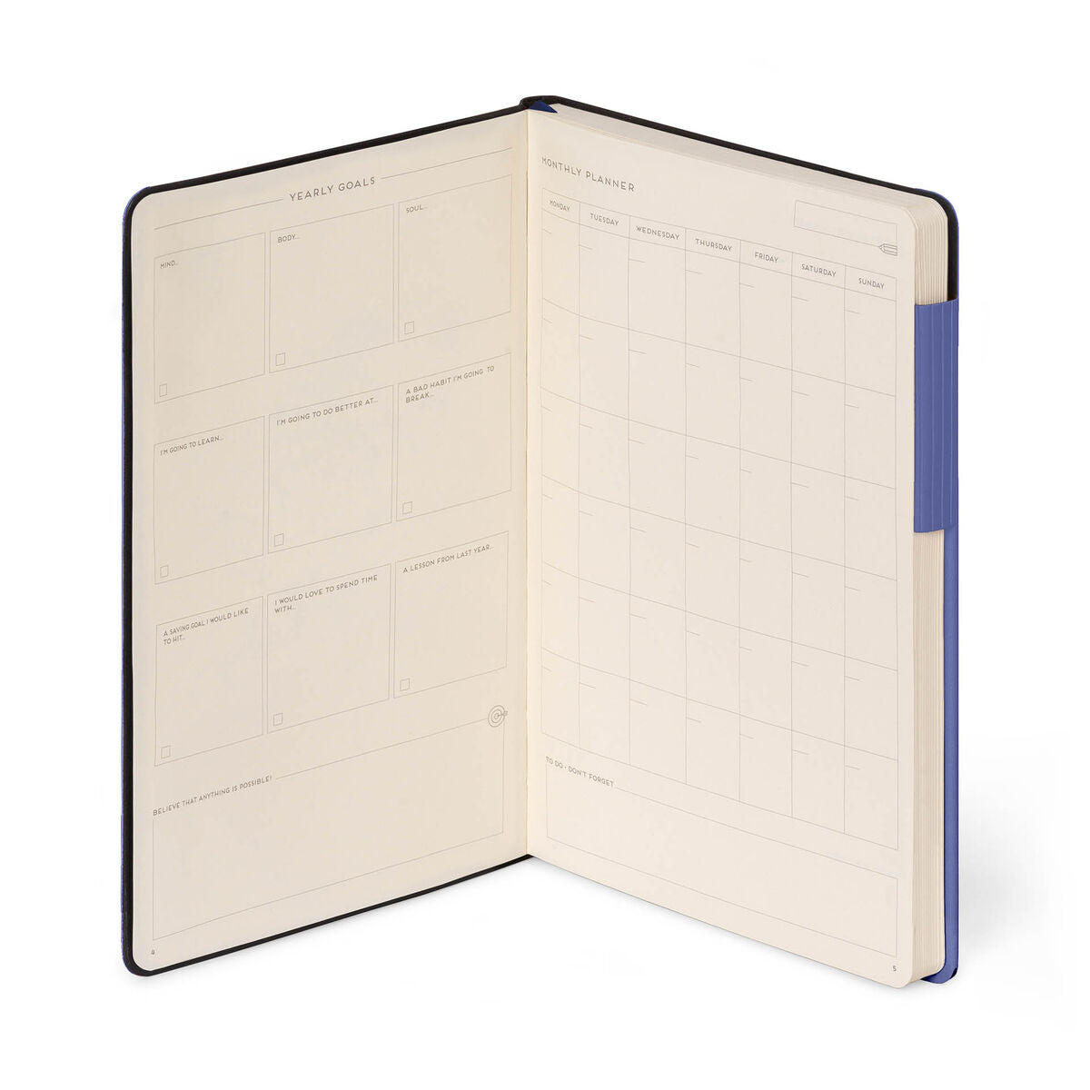 Legami - Lined Defter ile Monochrome Yumuşak Kılıf - Future Dusk - My Defter