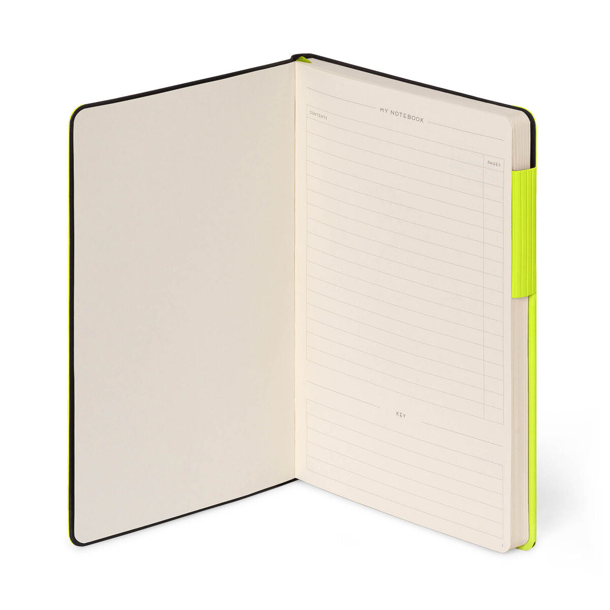 Legami - Defter ile Blank Pages ve Monochrome Yumuşak Kılıf - Chartreuse - My Defter