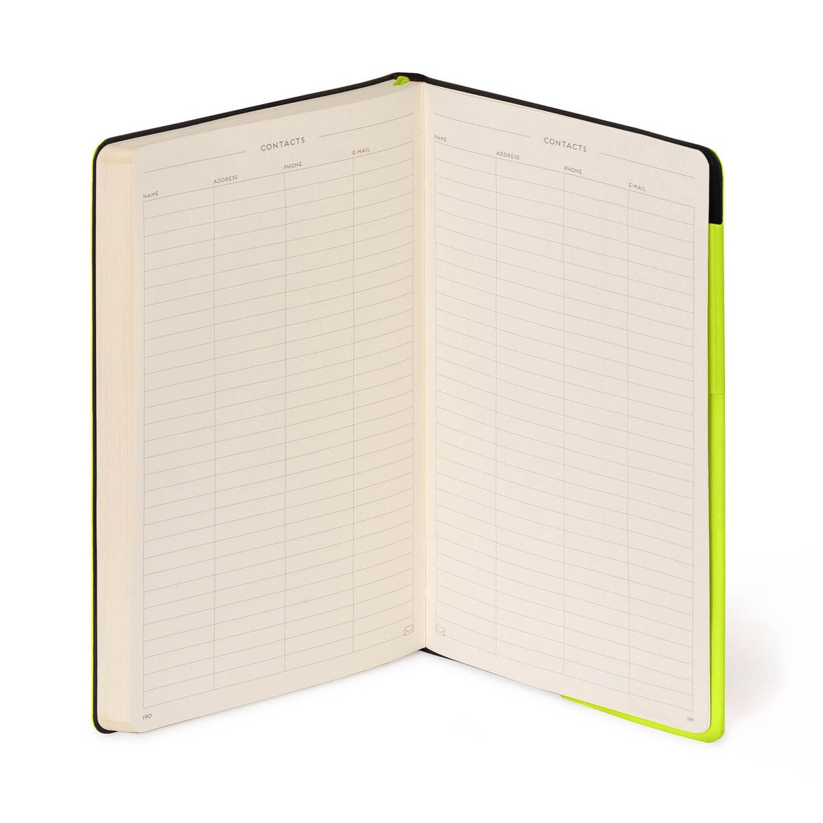 Legami - Defter ile Blank Pages ve Monochrome Yumuşak Kılıf - Chartreuse - My Defter