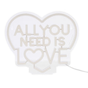 Legami - Neon Effect Led Lamp - All You Need is Aşk - It's a Sign