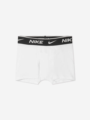 Nike Boys 3 Pack Essential Boxer Shorts Set in Black