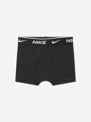 Nike Boys 3 Pack Essential Boxer Shorts Set in Black
