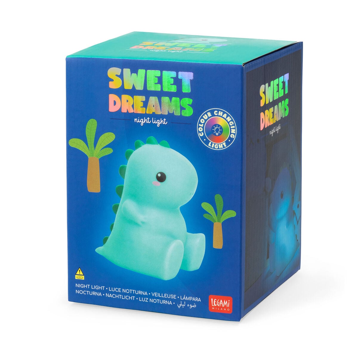 Legami - Dino Şarjlı Gece Lambası - Tatlı Rüyalar