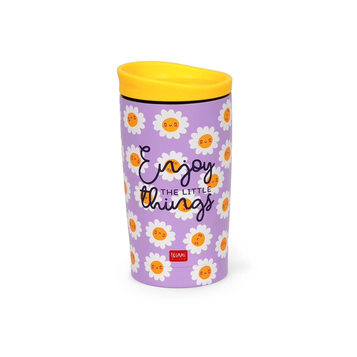 Legami - 275 ml Vakum Tumbler - Daisy - Sıcak ve Soğuk