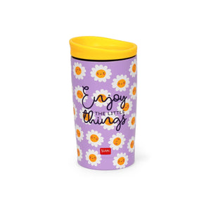 Legami - 275 ml Vakum Tumbler - Daisy - Sıcak ve Soğuk