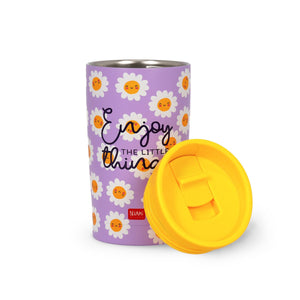 Legami - 275 ml Vakum Tumbler - Daisy - Sıcak ve Soğuk