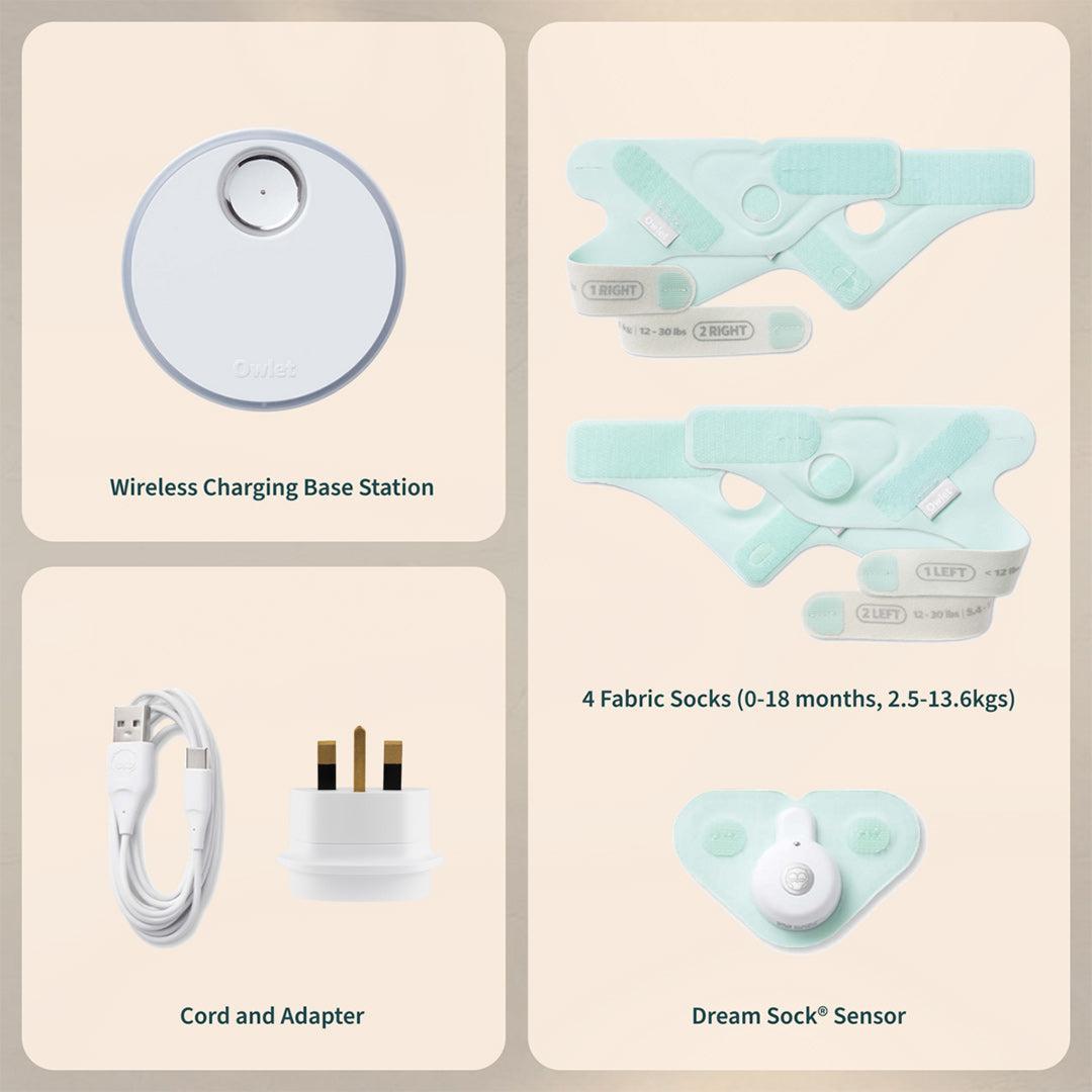 Owlet Dream Sock™ - Bedtime Blue-Baby Monitors-Bedtime Blue- | Natural Baby Shower