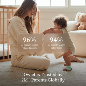 Owlet Dream Sock™ - Bedtime Blue-Baby Monitors-Bedtime Blue- | Natural Baby Shower