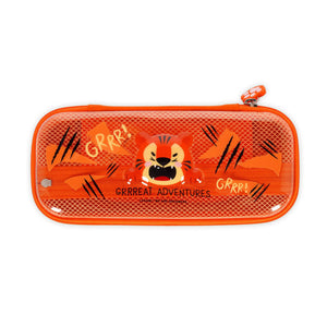 Legami - Tiger Hard Transparent Pencil Case - WonderWow