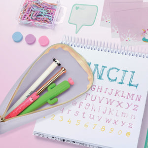 Legami - Lilac Yumuşak Silicone Kalem Kutu - Cute!