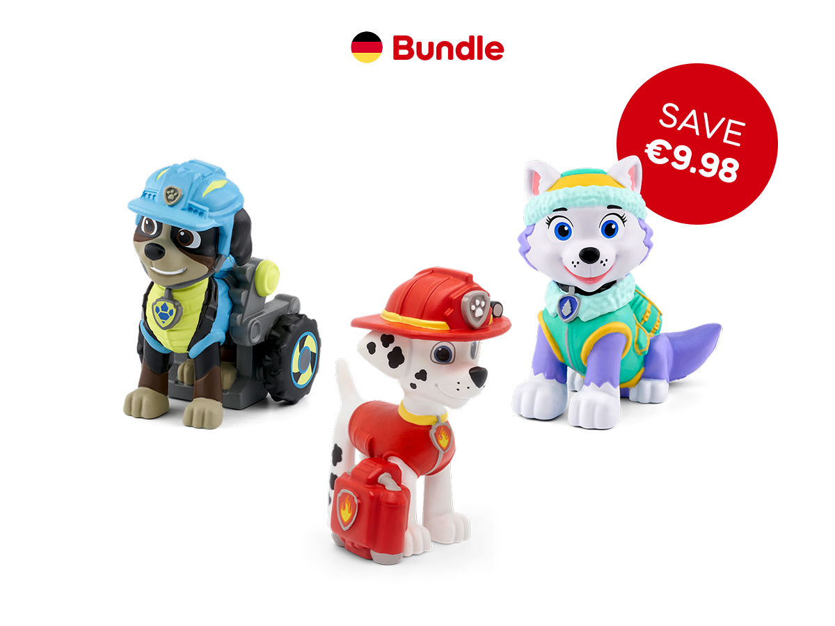 Tonies - PAW Patrol Heldenpaket - Tonies Paket mit Klangfigur