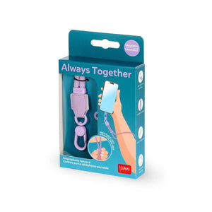 Legami - Lilac Smartphone Lanyard Wrists - Her Zaman Together Wrist