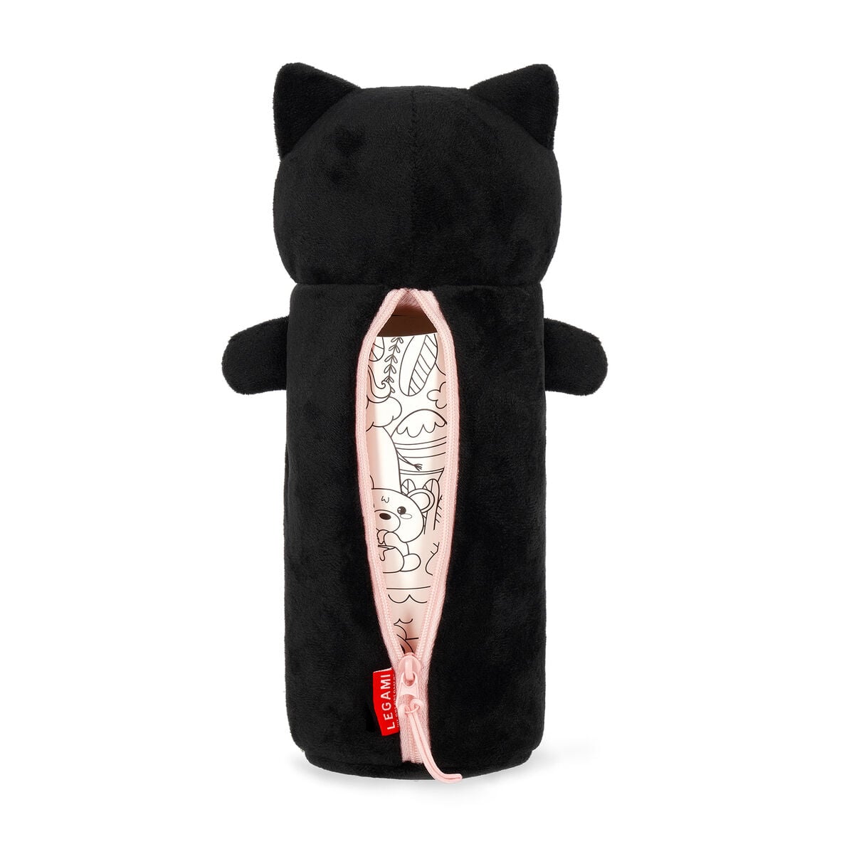 Legami - Kitty "Be Curious" Yumuşak Pelüş Oyuncak Kalem Kutu - Süper Yumuşak!