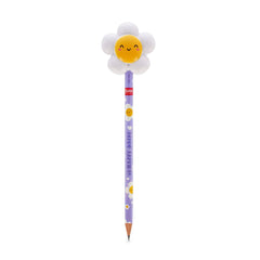 Legami - Stift mit Squishy Daisy "Oh Glückliche Daisy" - Entspannte
