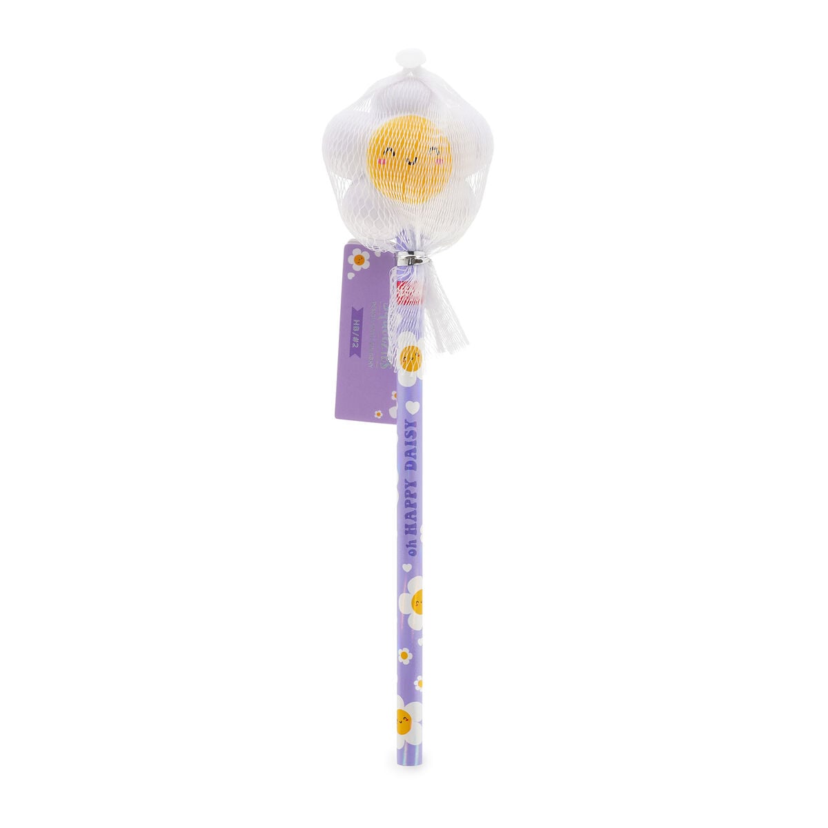 Legami - Stift mit Squishy Daisy "Oh Glückliche Daisy" - Entspannte