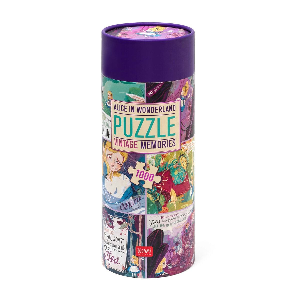Legami - 1000-Piece Yapboz - Alice in Wonderland