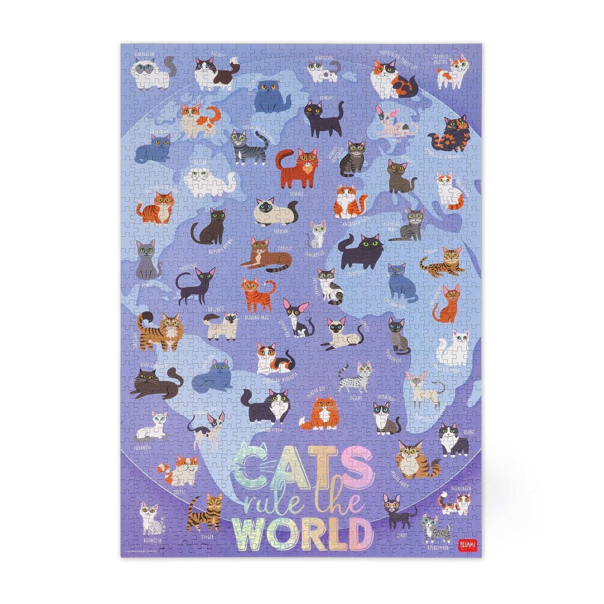 Legami - 1000-Piece Yapboz - Kitty