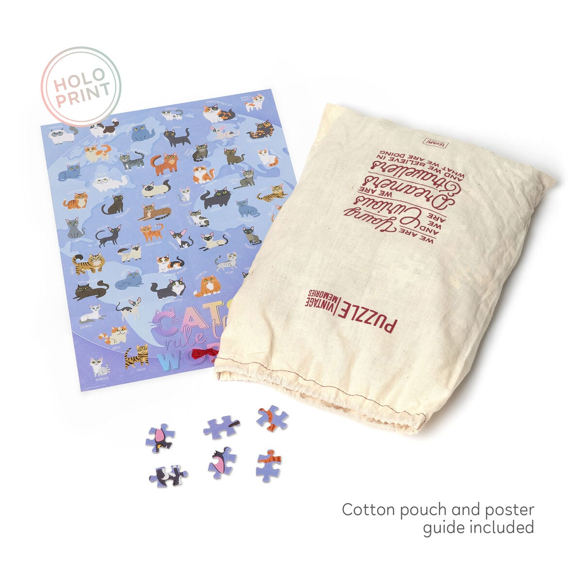 Legami - 1000-Piece Yapboz - Kitty