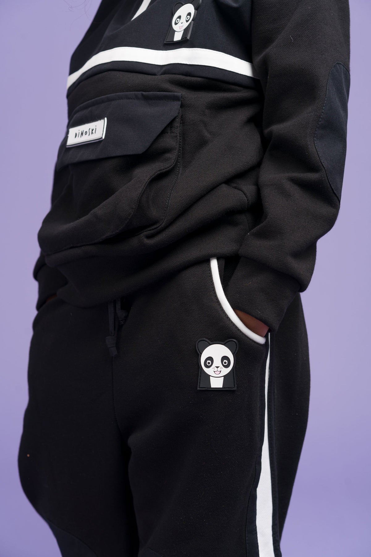 Roarsome - Patch the Panda - Çeyrek Fermuarlı