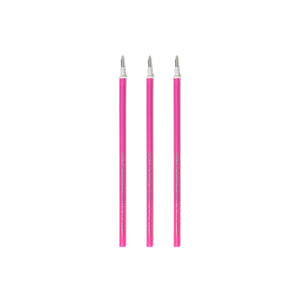 Legami - 3er Set Nachfüllbare Radierbare Stifte - Rosa Tinte - Radierbare Stifte