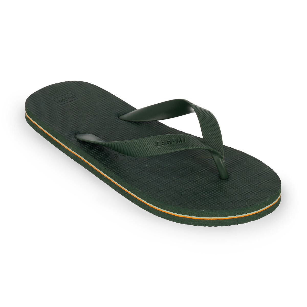 Legami - Size 44/45 Regular Olive Green Flip Flops