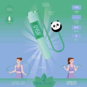 Legami - Cordless Skipping Rope - Jump Around