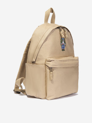 Ralph Lauren Boys Canvas Polo Bear Backpack in Beige (36cm)