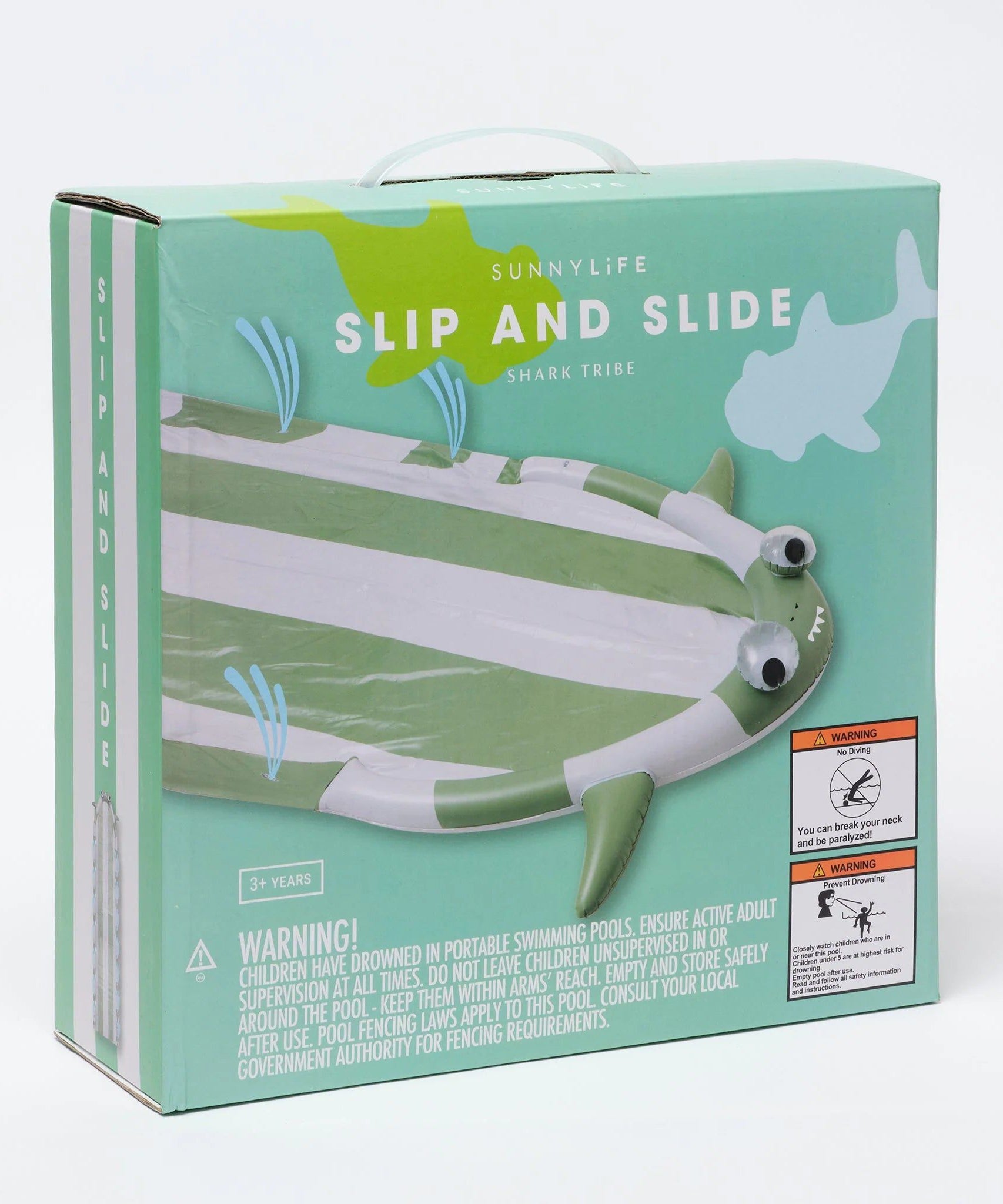 Sunnylife - Canavar Monty Püskürtmeli Su Kayma ve Slayt-Dinossi