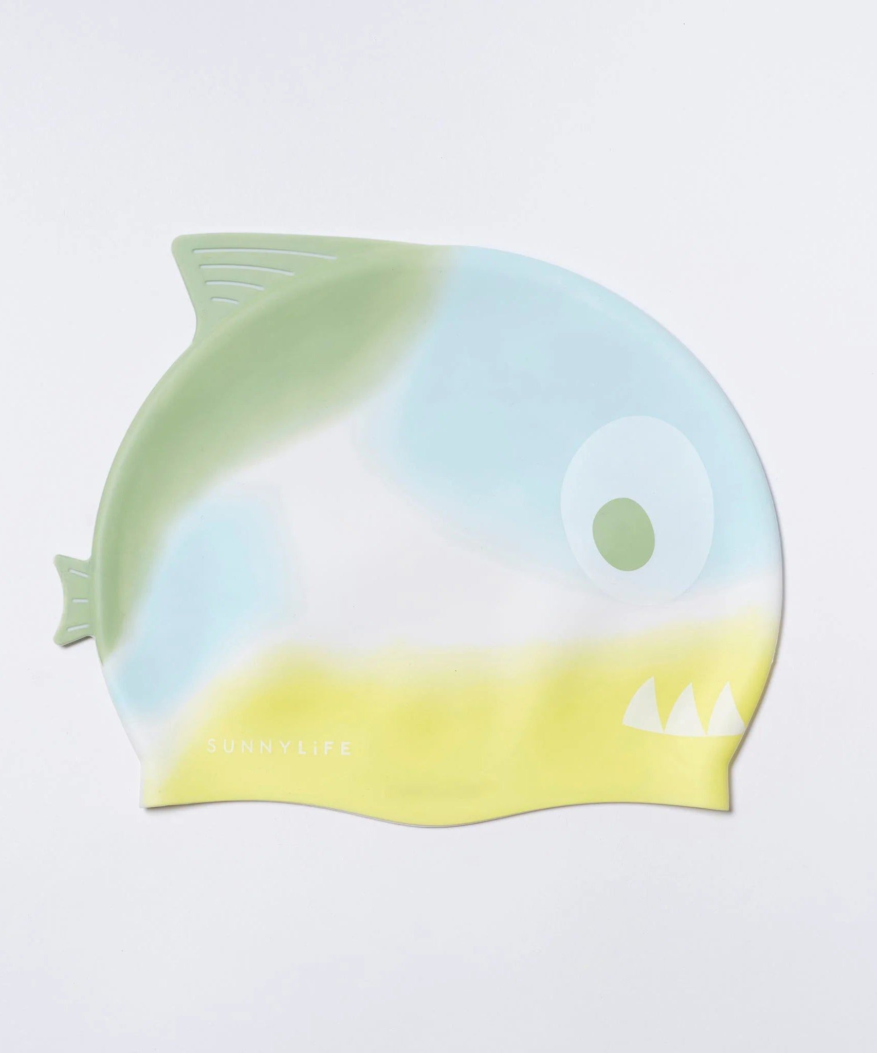 Sunnylife - Köpekbalığı Desenli Çocuk Yüzme Bonesi-Dinossi